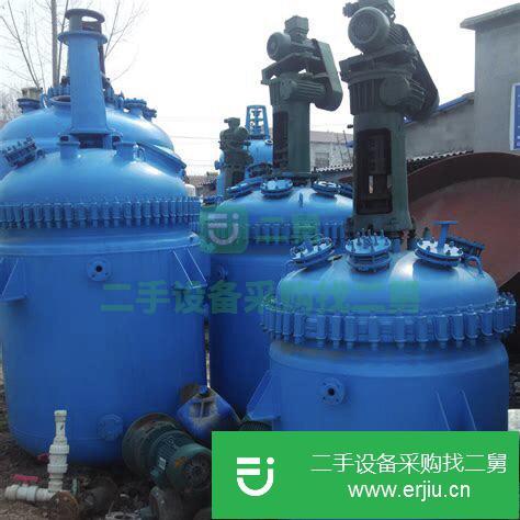 山東出售二手3立方搪瓷反應釜