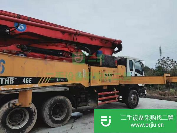 湖南出售二手三一五十鈴46米泵車