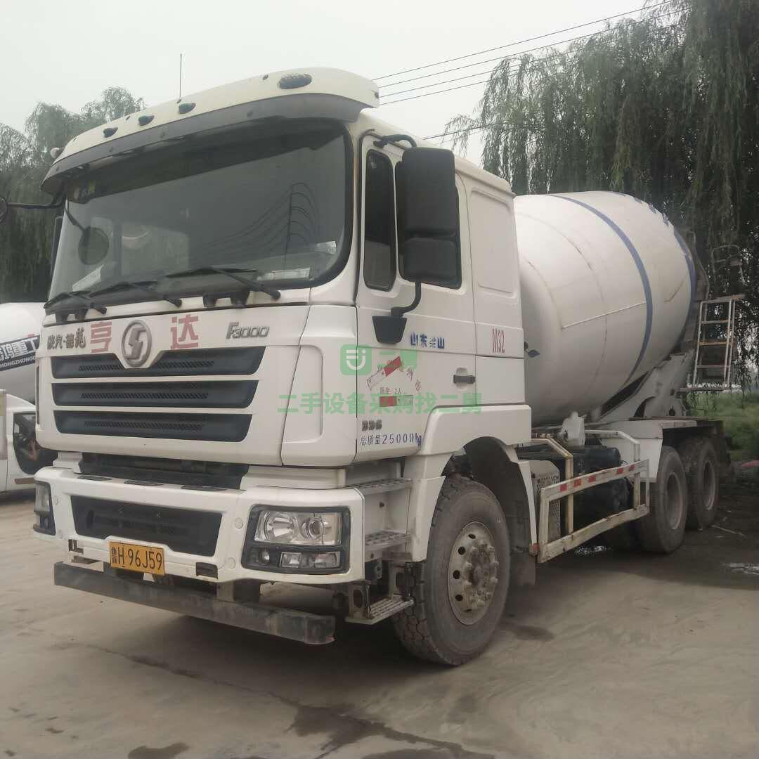 出售17年國五德龍大14方混凝土攪拌罐車