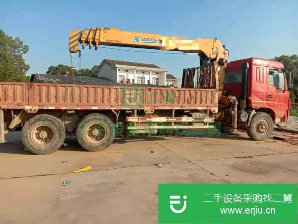 湖南出售二手徐工12噸國五隨車吊包提檔