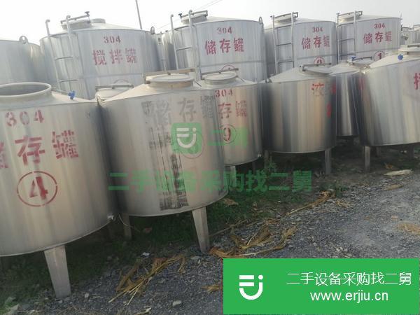 山東出售二手不銹鋼儲存罐