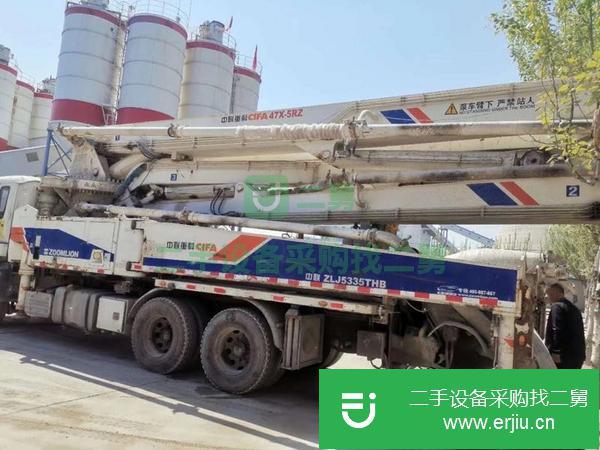 北京出售二手中聯47米泵車