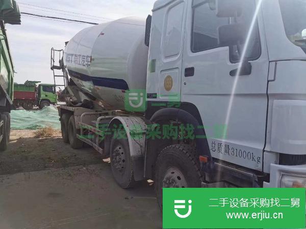 內(nèi)蒙古出售二手18年豪沃攪拌車,國五排放,20方罐子,車況精品