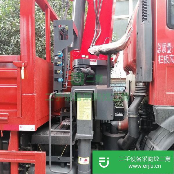 湖北出售二手程力威7噸隨車吊