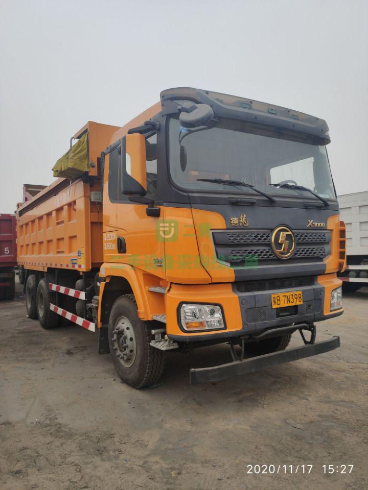 出售6.5米德龍X3000后八輪自卸車，安康發動機漢德橋12速