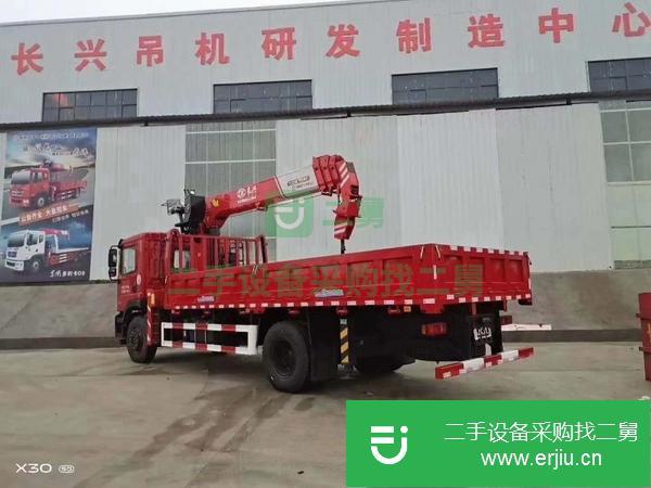 湖北出售二手東風(fēng)華神T5單橋隨車吊