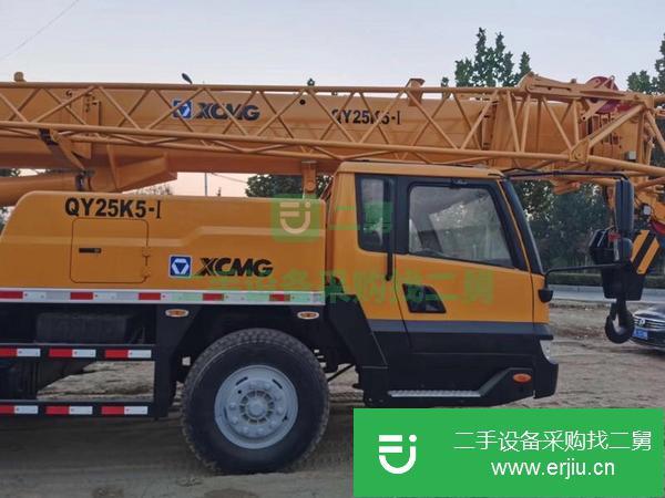 河南出售二手14年徐工25k5_1汽車吊