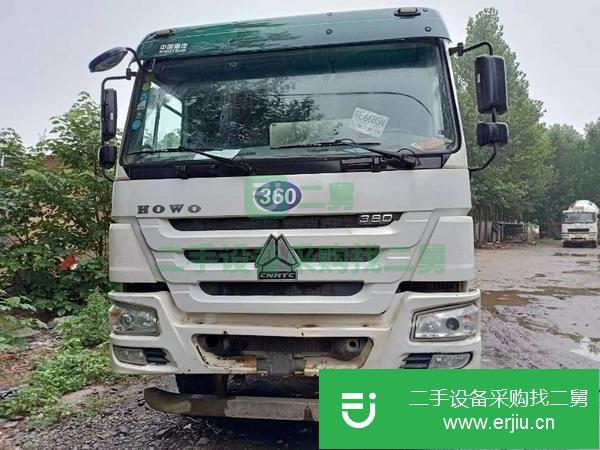 山西出售二手重汽豪沃20方水泥攪拌罐車