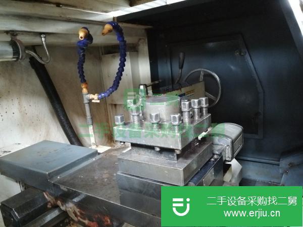 江蘇出售二手數控車床，大孔徑82,發那科TD系統,獨立主軸,自動三檔。加工1米長