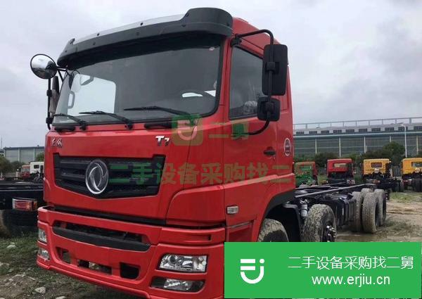 湖北出售二手東風(fēng)T5前四后八隨車吊