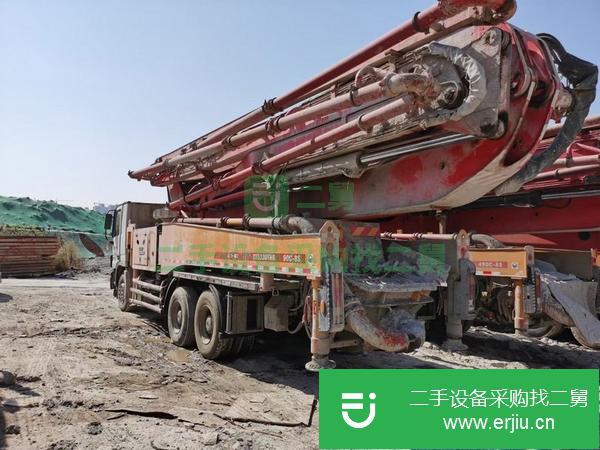 湖南出售二手三一奔馳49米泵車