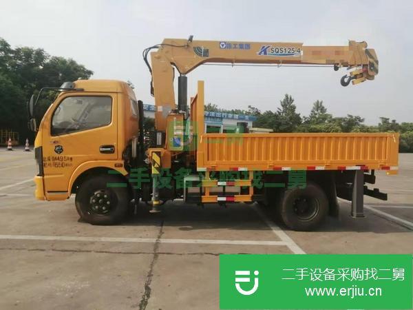 廣東出售二手徐工5噸4節臂國五150馬力隨車吊