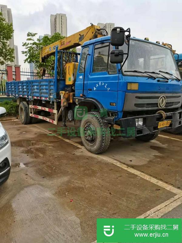 湖北出售二手徐工6.3噸四節臂隨車吊