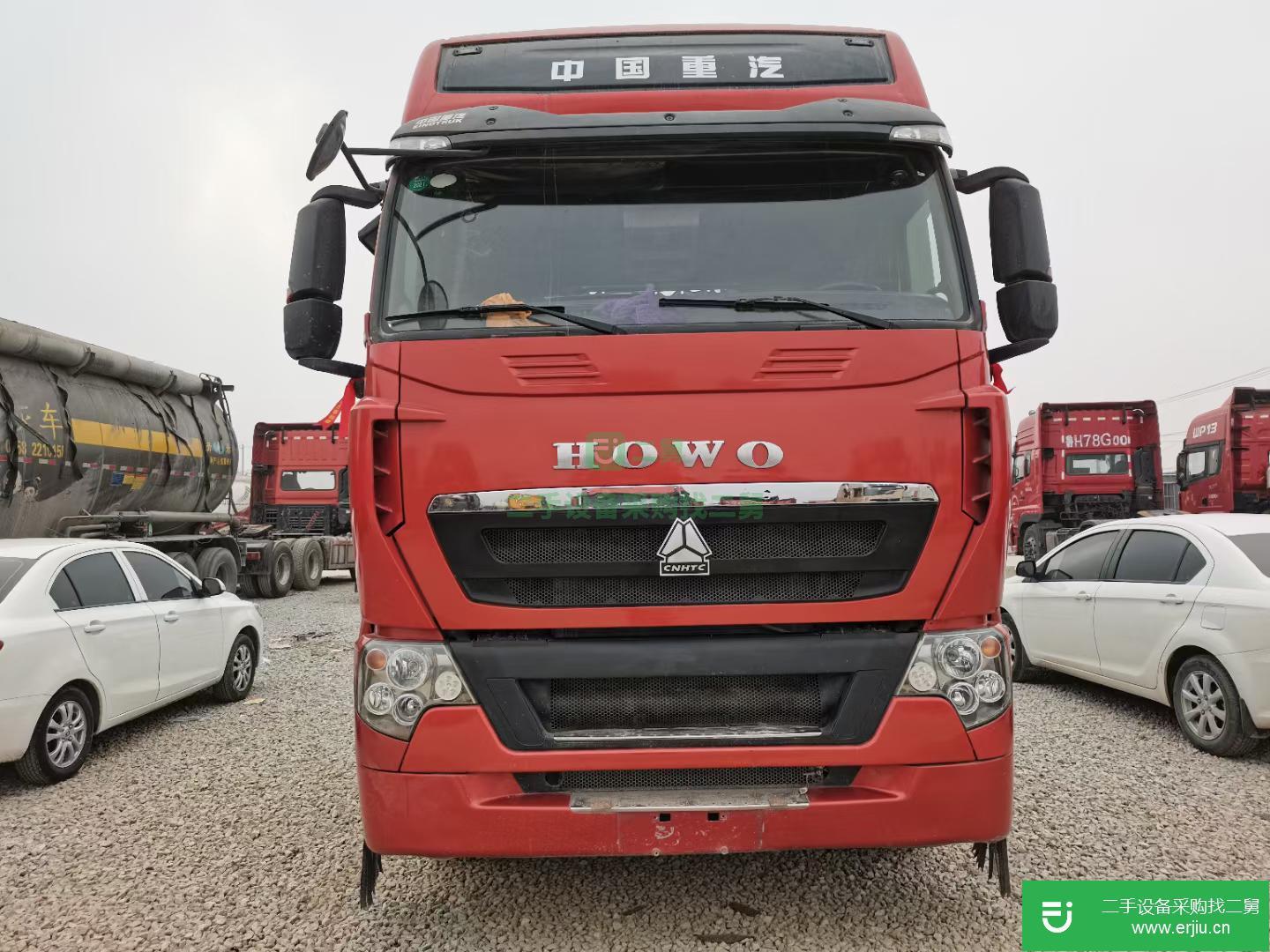 山東出售二手重汽豪沃540馬力牽引車