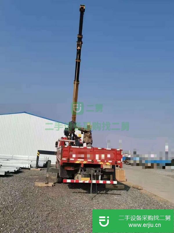湖北出售二手后八輪徐工12噸隨車吊