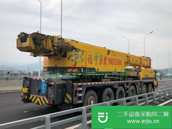 福建出售二手徐工100噸國三吊車車況良好