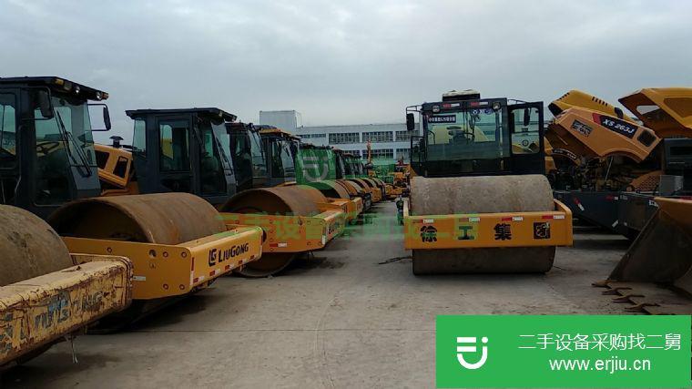 上海出售二手徐工18噸鐵三輪壓路機