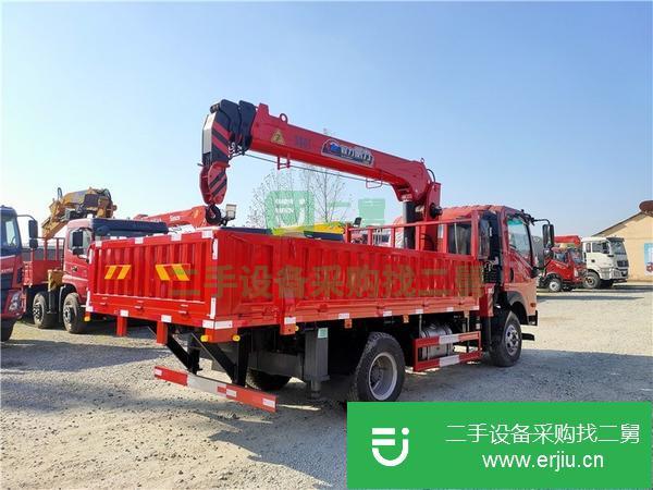 湖北出售二手程力5噸四節臂隨車吊