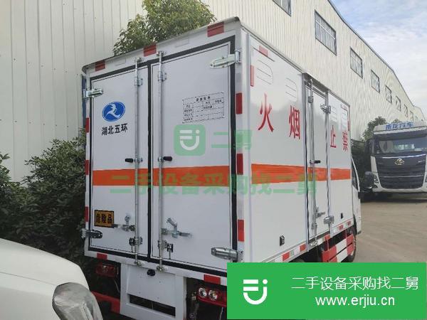 廣西出售二手躍進廂式氣瓶運輸車