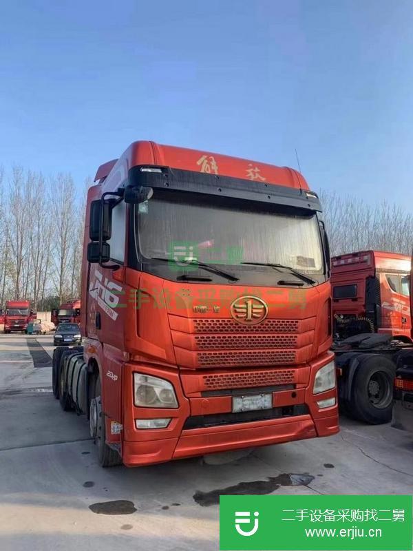 吉林出售解放牽引車，420馬力錫柴發(fā)動機