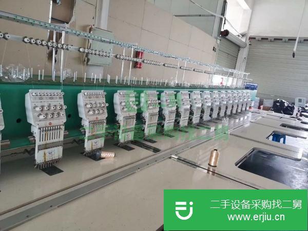 江蘇出售二手科創32頭330小高速繡花機