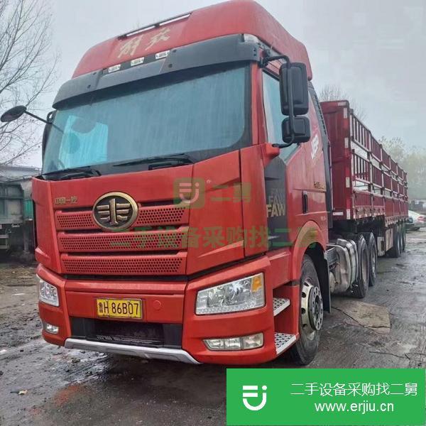 江蘇出售二手解放牽引車 460馬力雙驅國五