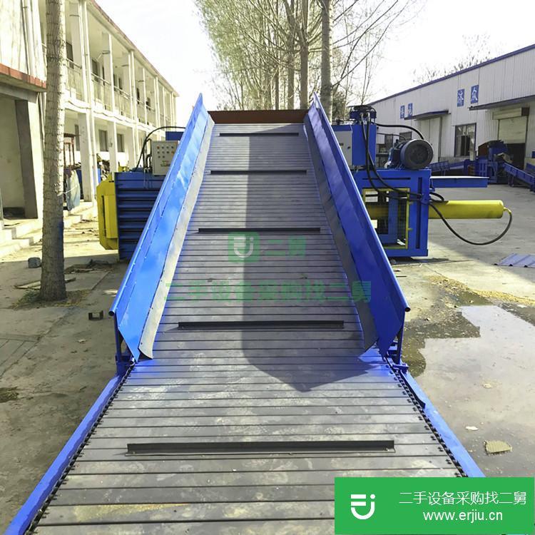 山東出售二手臥式液壓打包機