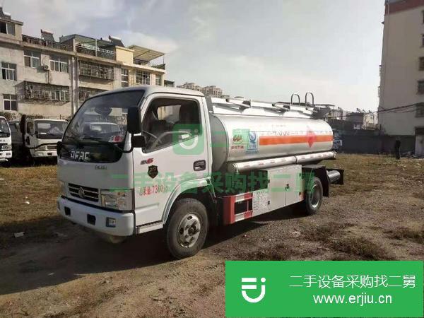 湖北出售二手東風5噸102馬力加油車
