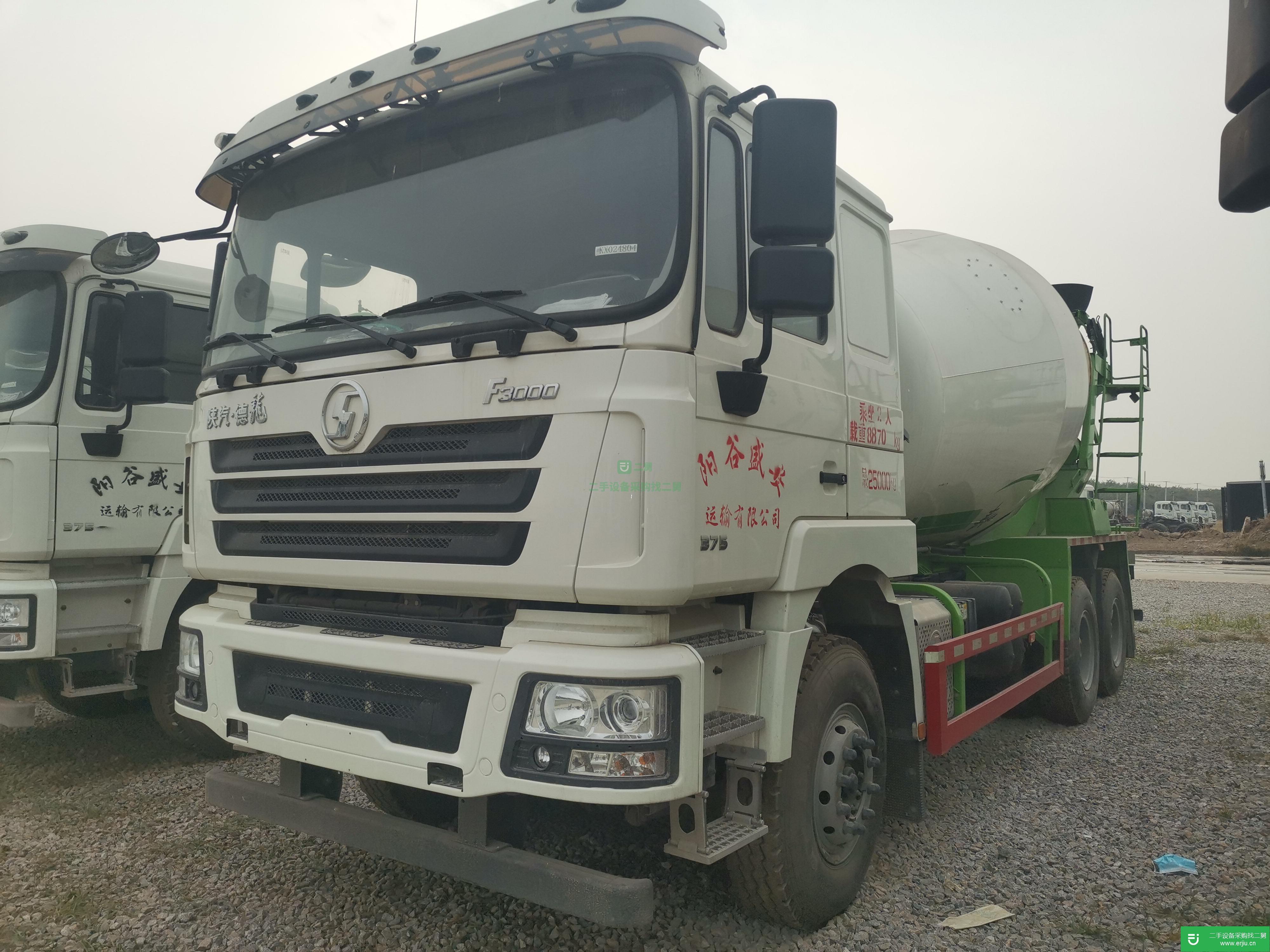 山東出售二手陜汽重卡攪拌車