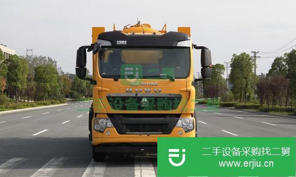 湖北出售二手重汽豪沃TX清洗吸污車