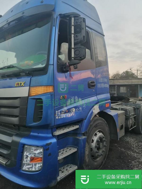 河北出售二手歐曼牽引車，430馬力精品車況，國五雙驅！