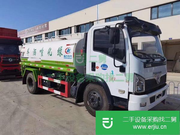 湖北出售二手東風9.2方國六灑水車手續(xù)齊全包提檔朝柴163馬力