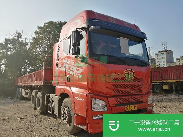 江西出售二手青島解放半掛車