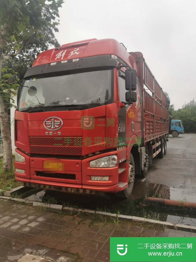 江蘇出售二手一汽解放廂式貨車