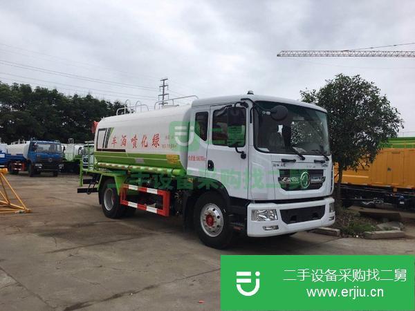 云南出售二手東風(fēng)灑水車15方玉柴200馬力3950軸距法士特8檔變速箱