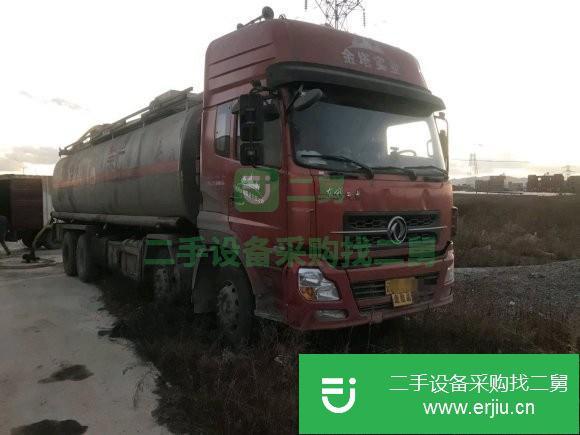 湖北出售二手30噸前四后八油罐車手續齊全車況好
