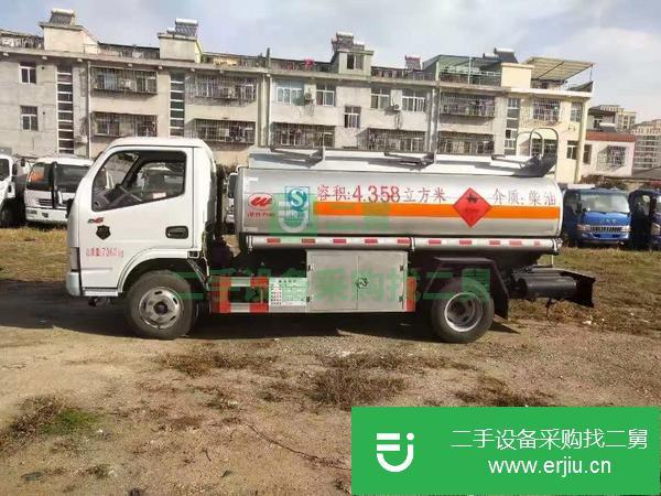 湖北出售二手東風5噸102馬力加油車