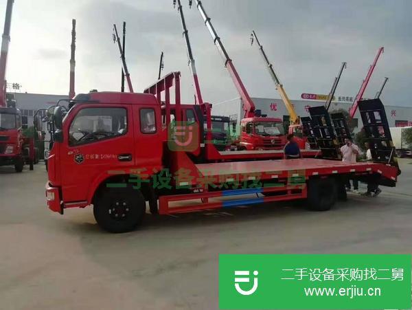 廣東出售二手東風(fēng)多利卡D8平板運(yùn)輸車