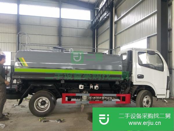 陜西出售二手國六東風灑水車包上戶云內126馬力柴油發動機萬里揚5檔變速箱3308mm軸距