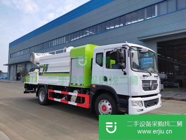 江西出售二手國六東風多利卡霧炮灑水車