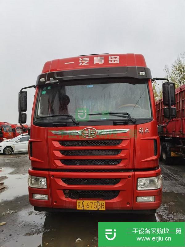 河北出售全保險解放牽引車，375馬力