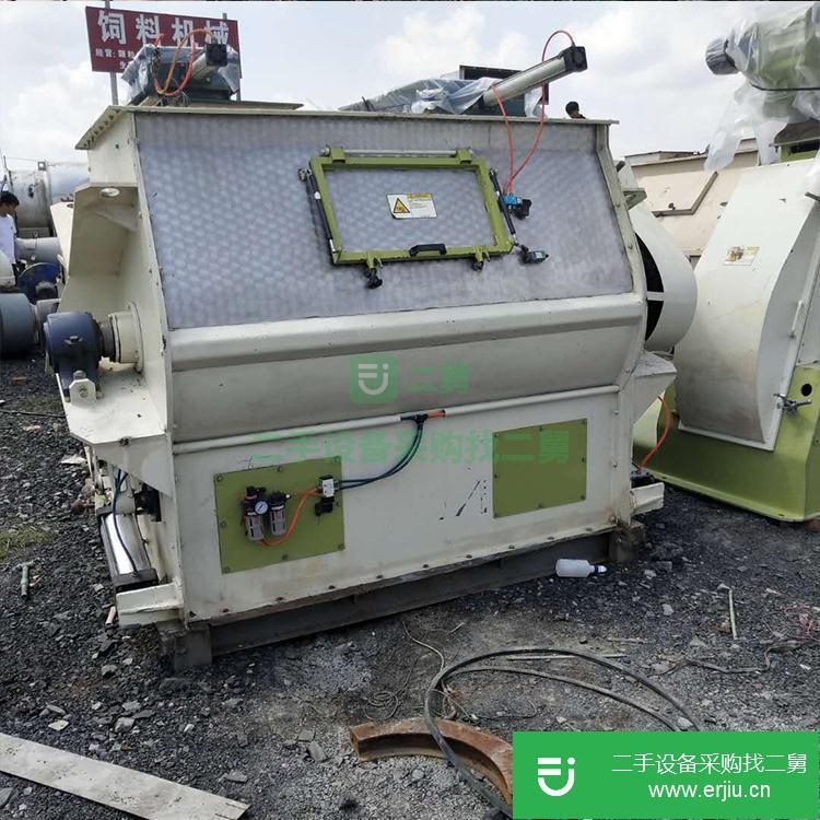 山東出售二手雙軸飼料混合機