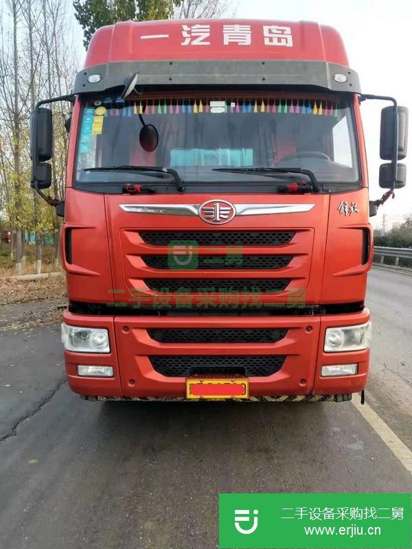 江蘇出售帶交強險解放牽引車，430馬力濰柴動力法士特變速箱