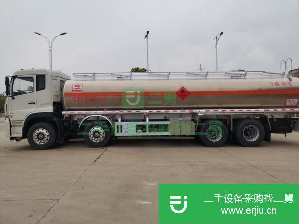 四川出售二手東風(fēng)天龍前四后八沃爾沃350馬力鋁合金油罐車