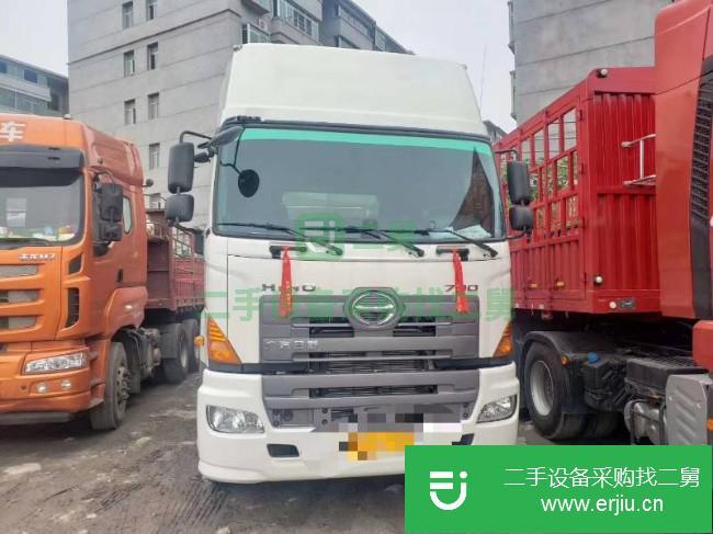 江西出售二手廣汽日野半掛車