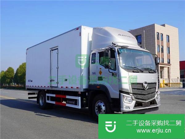 湖北出售二手福田歐馬可6米8國(guó)六冷藏車
