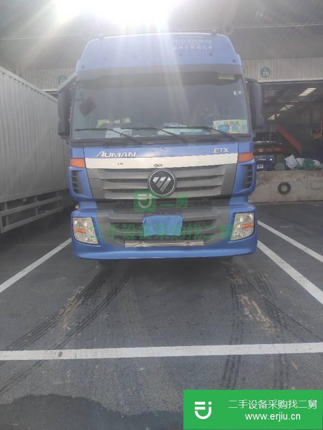 河北出售二手福田歐曼廂式貨車