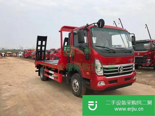 陜西出售二手重汽王牌平板運輸車