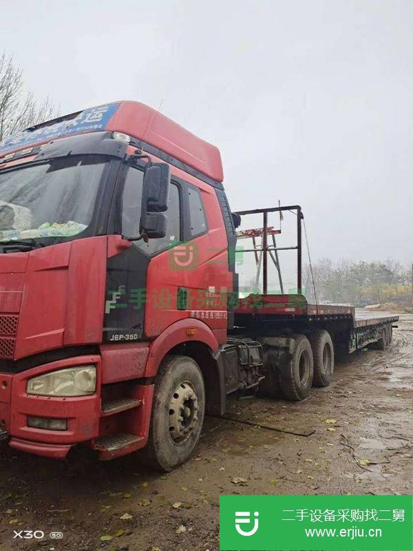 內蒙古出售二手雙驅解放牽引車 350馬力