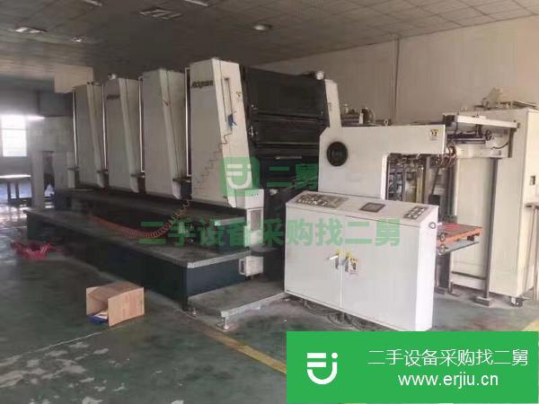 上海出售二手秋山四色對(duì)開印刷機(jī)